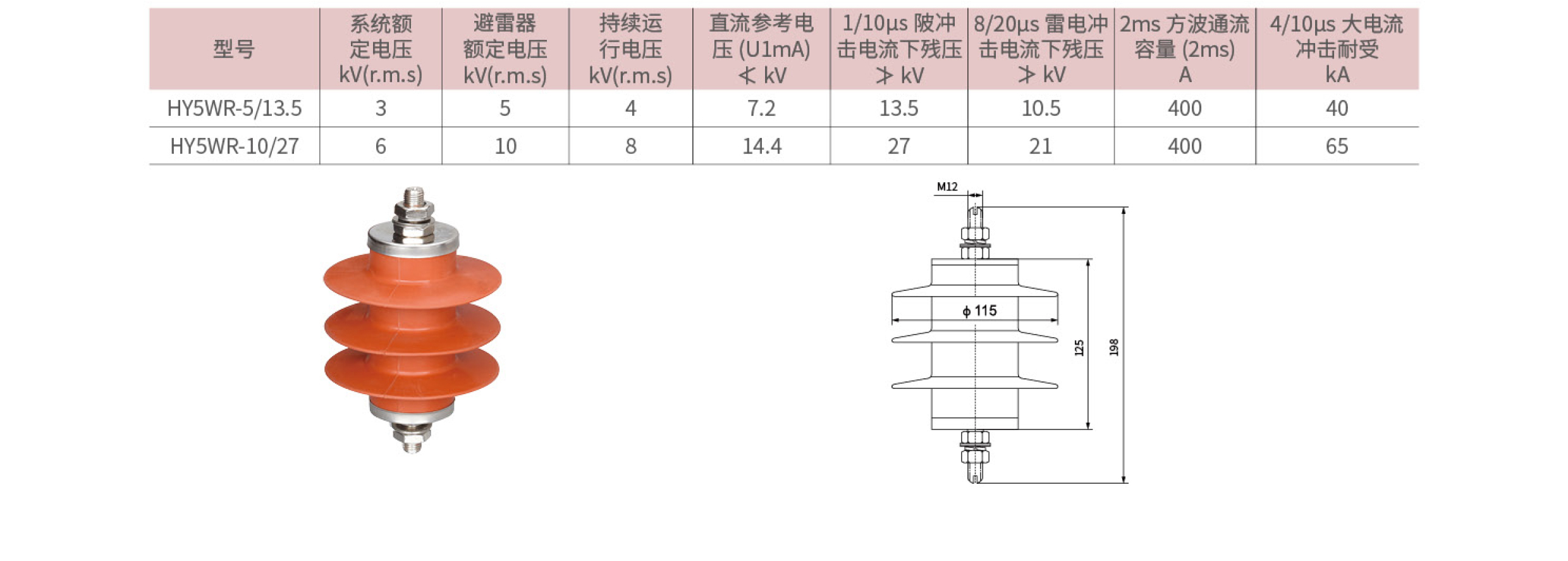 保护电容器组型避雷器